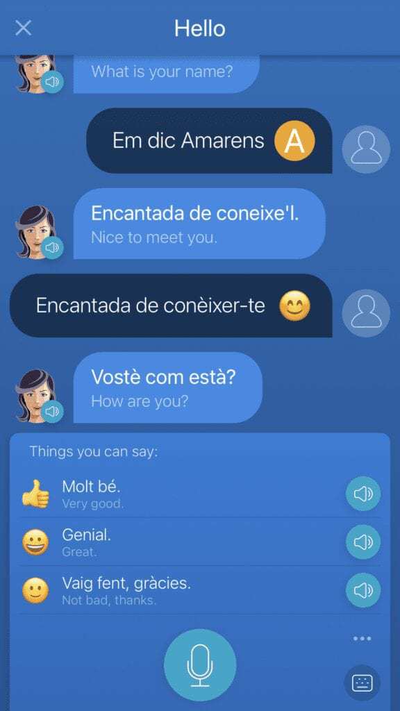 mondly language learning app