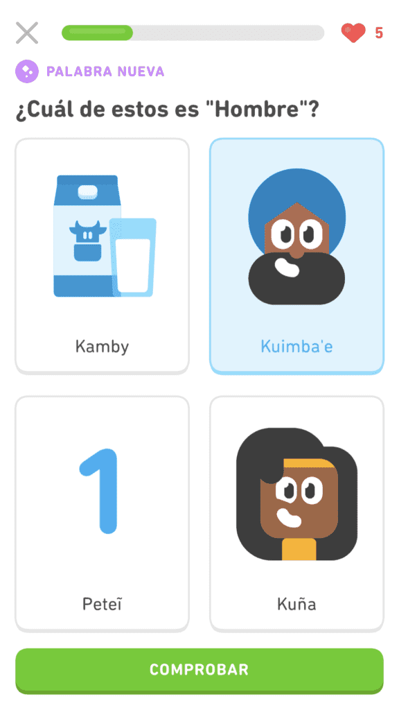 duolingo language learning app review screenshot