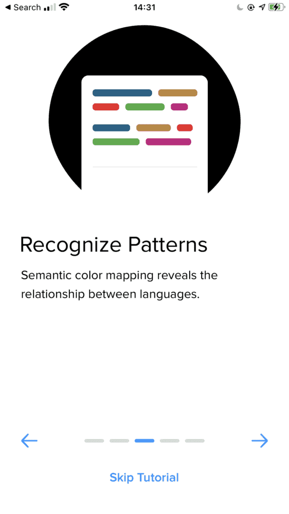 mango languages language learning app review screenshot