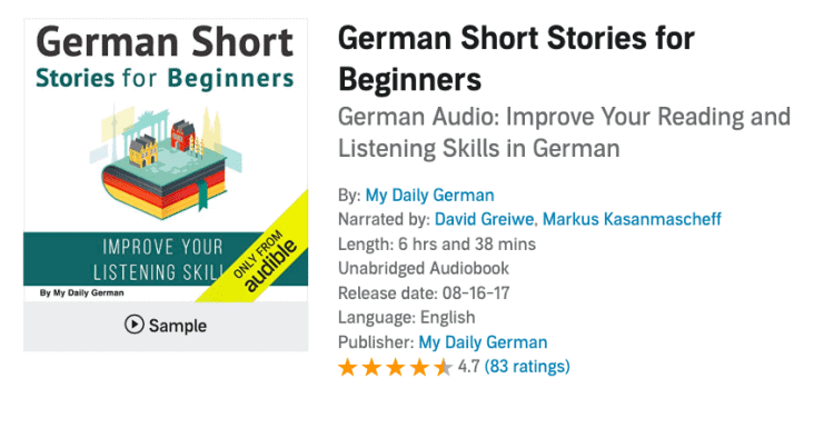 German Short Stories for Beginners German Audiobook - The Foreign ...